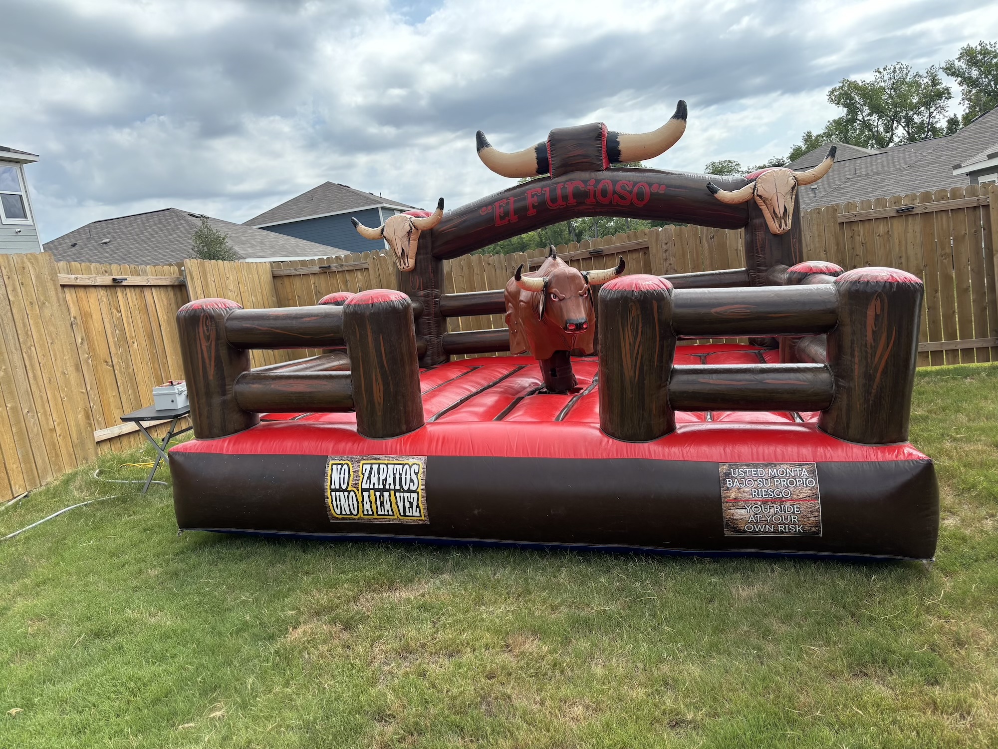 El Furioso mechanical bull rental in Dallas County